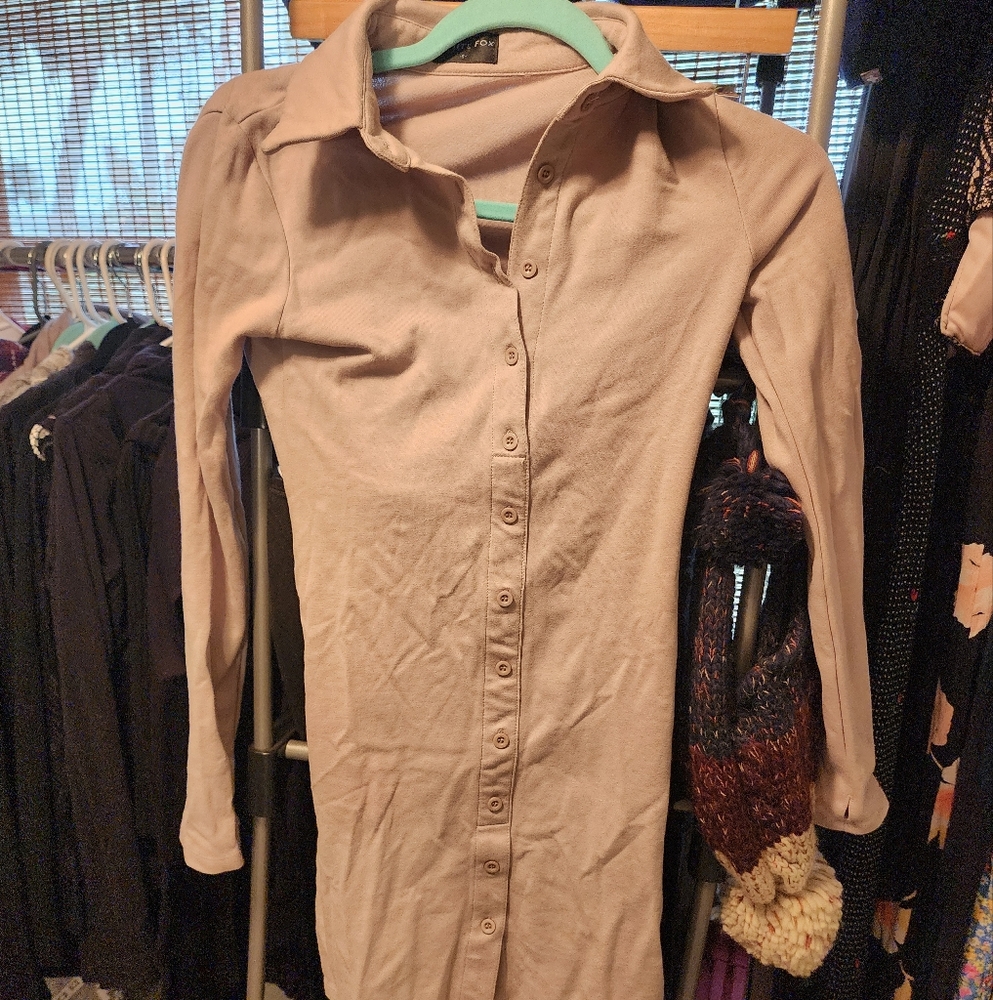 Whit fox sweater mini dress